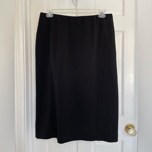 Coldwater Creek Elegant Black Pencil Skirt